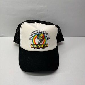 Black‎ and White Trucker Hat